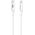 Kabel USB Vipfan Ładowarka sieciowa Vipfan E04, USB-C, 20W, QC 3.0 + kabel Lightning (biała)