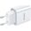 Kabel USB Vipfan Ładowarka sieciowa Vipfan E04, USB-C, 20W, QC 3.0 + kabel Lightning (biała)