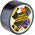 Scotch Gewebekleb. 48mmx25m schwarz