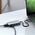 Satechi 4-In-1 USB-C Hub - hub do urządzeń mobilnych USB-C (3x USB-C 3.2 gen2 10Gbps, 2.5 Gigabit Ethernet) (space gray)