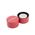 Quokka Solid With Strap - Butelka termiczna ze stali nierdzewnej 630 ml z paskiem (Cherry Red)