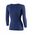 LS1628W Koszulka damska z rękawem 3/4 COMFORT MERINO granatowy M