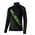 LS1636J Bluza piłkarska z krótkim ekspresem DRY JUNIOR czarny/neonowy 128/134