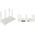 Ruijie Reyee RG-EW3000GX| Router, WiFi, 5 portów, 5xGbit, 3xLAN, 1xWAN, 1xLAN/WAN, WiFi 6, 2,4GHz/5GHz, AX3000, 5x5 dBi, Mesh, Repeater, Cloud