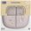 CHICCO-1600315- 3-DZIELNY TALERZ RÓŻOWY   8M+