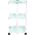 FOTEL KOSMETYCZNY 202 BASIC + STOLIK KOSMETYCZNY 1040 + LAMPA LUPA LED S5