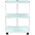 FOTEL KOSMETYCZNY 202 BASIC + STOLIK KOSMETYCZNY 1040 + LAMPA LUPA LED S5