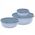 ZESTAW 3 POJEMNIKÓW LUMINA 2.0 250ML + 750ML + 1500ML NORDIC BLUE