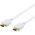 Καλώδιο Deltaco DELTACO High-Speed HDMI, 7m, Ethernet, 4K UHD, λευκό
