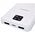 POWER BANK DENMEN BATERIA AWARYJNA 10000mAh BIAŁY DP38 USB + TYP-C