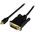 Kabel StarTech DisplayPort Mini - DVI-D 0.9m czarny (MDP2DVIMM3BS)