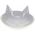 DUVO+ MISKA CERAMICZNA DLA KOTA 175ml     JASNOSZARA 14x14x6.5cm  15508