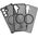 4smarts Qi2 Upgrade 3er Cover Set fr Samsung Galaxy S25