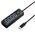 Hub rozdzielacz PW4U-C3 USB-C - 4x USB-A - czarny Hub rozdzielacz PW4U-C3 USB-C - 4x USB-A - czarny