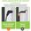 Kabel sieciowy patchcord Cat6a UTP kątowy obrotowy 2m slim czarny