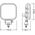 Lampa robocza (LED, 12/24V, 15W)