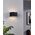 LED wall lamp EGLO SANIA 4, 6 W, 670 lm, 3000 K, black, 13 x 8 x 9 cm