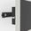 LED wall lamp EGLO TALAMELLO 1, 12 W, 1500lm, 3000K, black/white, 23x12x5cm