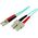 StarTech A50FBLCSC1 kabel InfiniBand / światłowodowy 1 m LC SC Turkusowy