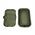 PLATINET CAMPING PICNIC BASKET 47X29X23,5 CM, 16L, FOLDING, WITH 2 IN 1 LID / TABLE GREEN [46139]