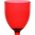 NPC Polska Rose&Tulipani Fiaba Zestaw 6 kieliszków do wina 400 ml czerwone