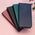 KABURA LUNA BOOK CARBON MAGNETO DO SAMSUNG S24 FE BURGUNDOWY