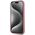 Etui Karl Lagerfeld Wrinkled Metal       Signature do iPhone 15 różowy