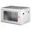 ROLINE Wandgeh�use Basic Plus 48,26cm 19-Zoll 6HE 600x450 BxT grau