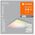 Smart surface-mounted LED panel LEDVANCE PLANON, 36W, 3200 lm, 3000-6500 K, RGBW, APP/remote, 60x60 cm