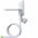 LED spotlight LEDVANCE FL GEN4, IP66, 6/8W 4000K 800/1200lm with motion sensor, white