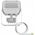 LED spotlight LEDVANCE FL GEN4, IP66, 6/8W 4000K 800/1200lm with motion sensor, white