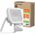 LED spotlight LEDVANCE FL GEN4, IP66, 6/8W 4000K 800/1200lm with motion sensor, white