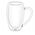 Double glass mug WILMAX, 300 ml