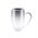 Double glass mug WILMAX, 300 ml