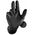 Disposable nitrile gloves with rough palm GRIPAZZ, black, size 2XL (50pcs.)