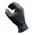 Disposable nitrile gloves with rough palm GRIPAZZ, black, size 2XL (50pcs.)
