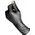 Disposable nitrile gloves with rough palm GRIPAZZ, black, size XL (50pcs.)