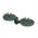 KLIPS DO MOCOWANIE SIATEK CIENIUJĄCYCH ZIELONY /10szt. BUNGEE CORD CLIPS
