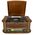 GRAMOFON SOUNDMASTER NR560 CD/MP3 KASETA USB BT FM, NAGRYWANIE USB, 2x5W