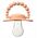LUU KIDS-SMOCZEK 6M+ SUMMER APRICOT