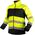 Kurtka robocza ostrzegawcza Softshell, żółta, rozmiar S