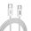 Kabel Newell USB-C - USB-C 60 W - 2 m, biały