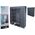 Medžiaginė spinta Storage Solutions, 141x45x167 cm, pilka