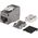 Moduł Keystone RJ45 Cat6a STP, Slim, Shortbody, metal