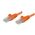 Patchcord Cat5e UTP 3m CCA pomarańczowy