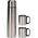 Stainless steel thermos 1L, 2 cups