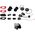 Zestaw akcesoriów montażowych Sena 50R-A0202 z głośnikami i mikrofonem SOUND BY Harman Kardon