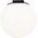 Φωτιστικό σύστημα ULine BALL LED 8W 795lm 3000K 150mm IP20 48V μαύρο / αλουμίνιο