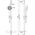 SHOWER SET 544-33 APOLLO BLACK MATT