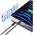 Kabel USAMS KY Series US-SJ691 60W USB-C do USB-C 1m biały